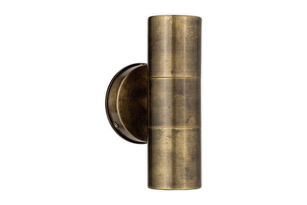 Vitla Outdoor Wall Lamp Antique Brass