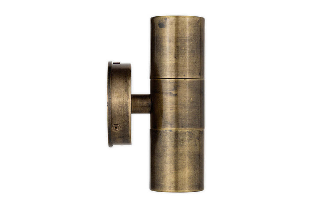 Vitla Outdoor Wall Lamp Antique Brass