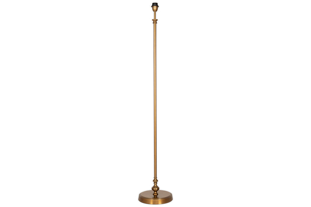 Ehadi Antique Floor Lamp Antique Brass