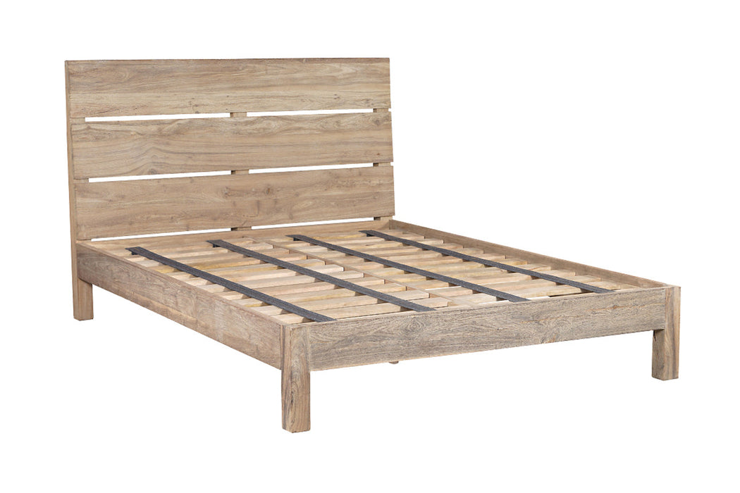 Iya Reclaimed Wood Bed Natural