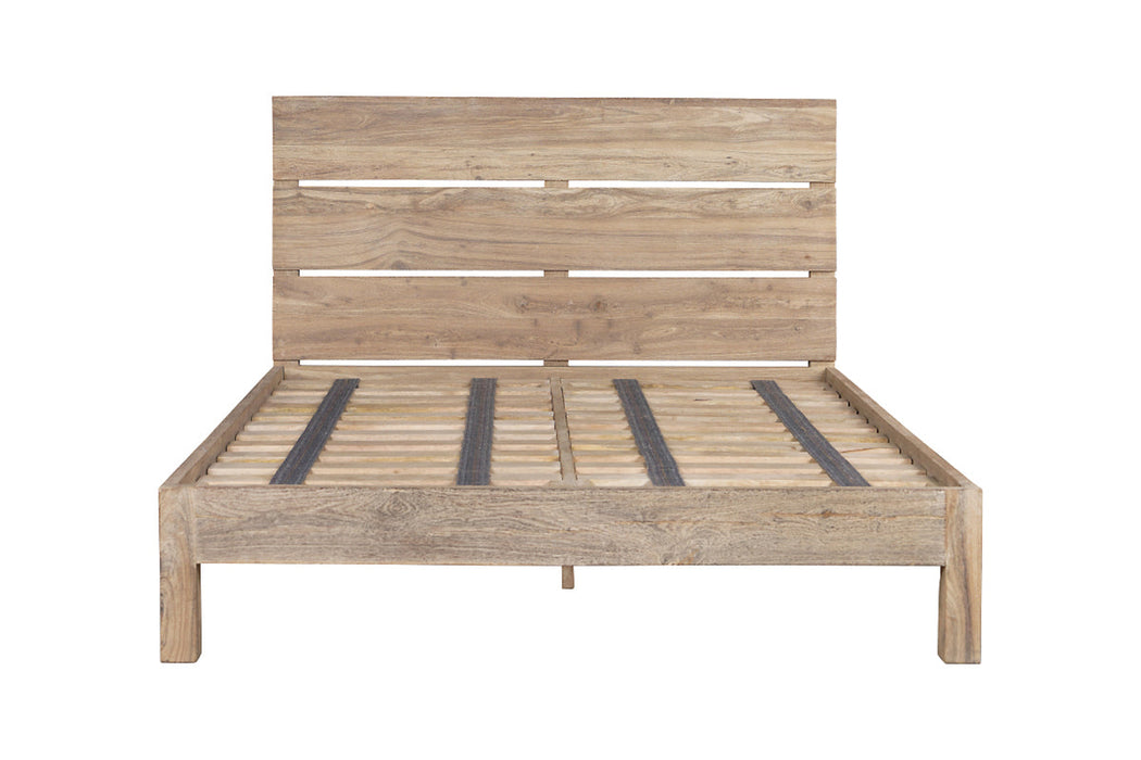 Iya Reclaimed Wood Bed Natural