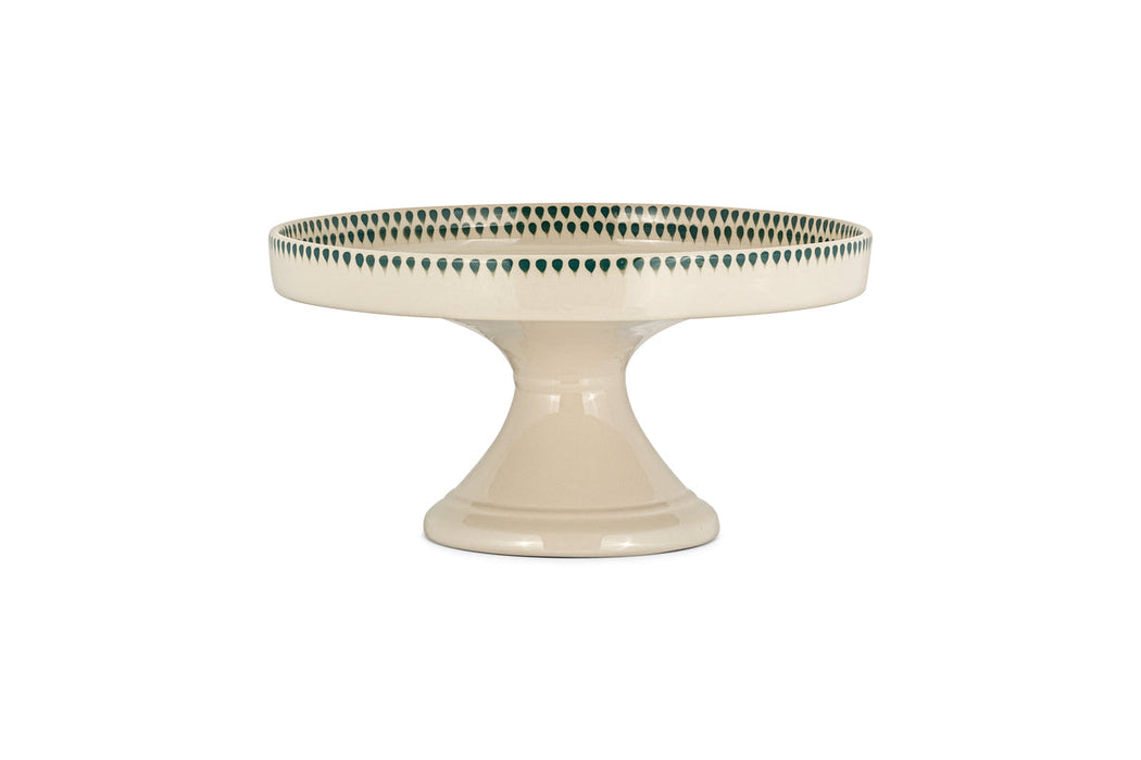 Juniper Drop Ceramic Stand Cream Juniper
