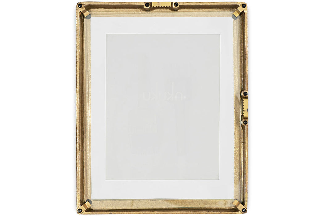Jahala Wall Hung Photo Frame - Antique Brass - Antique Brass - Large