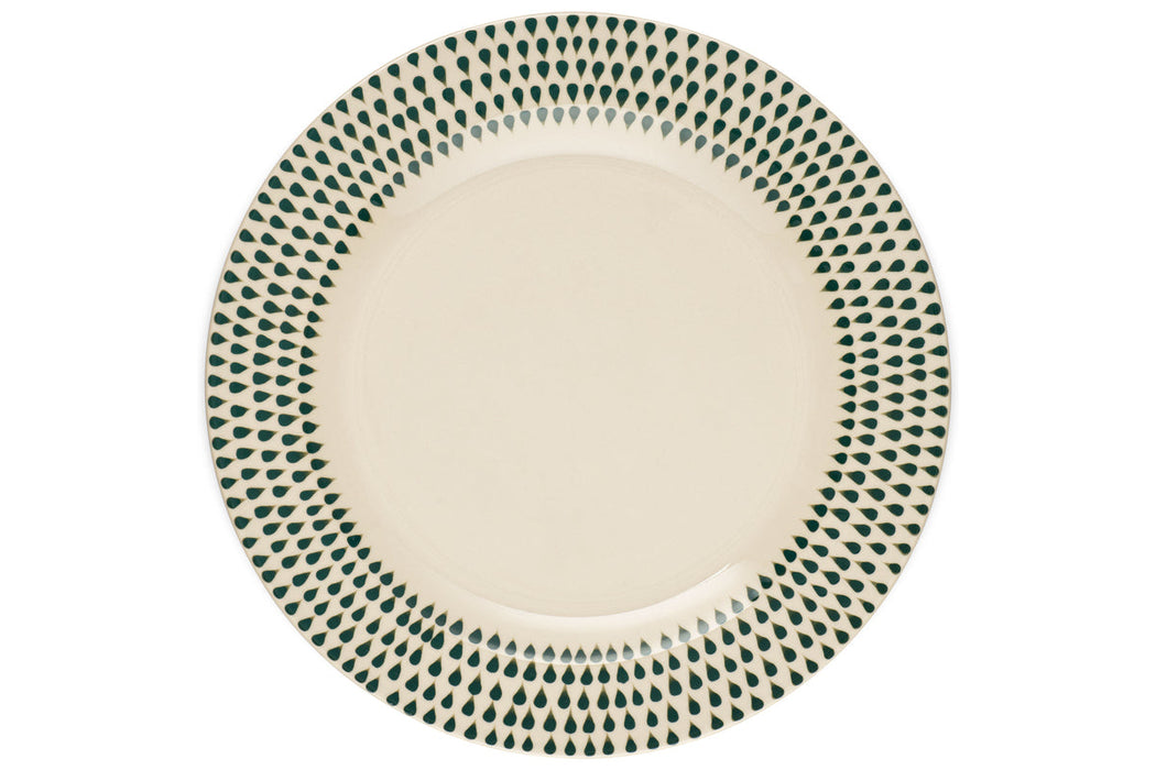 Juniper Drop Dinner Plate Cream Juniper