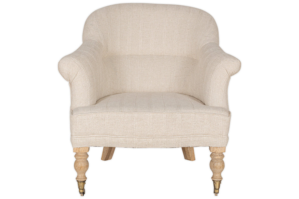 Kiana Cotton Armchair Natural