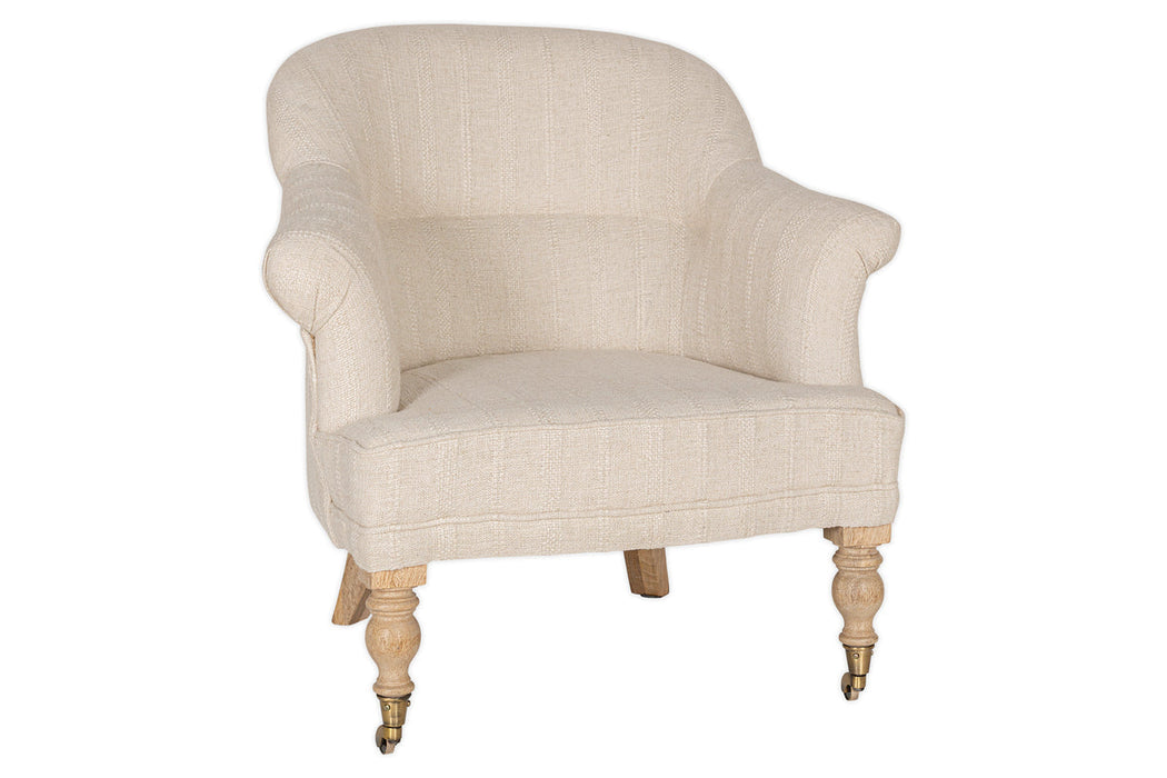 Kiana Cotton Armchair Natural