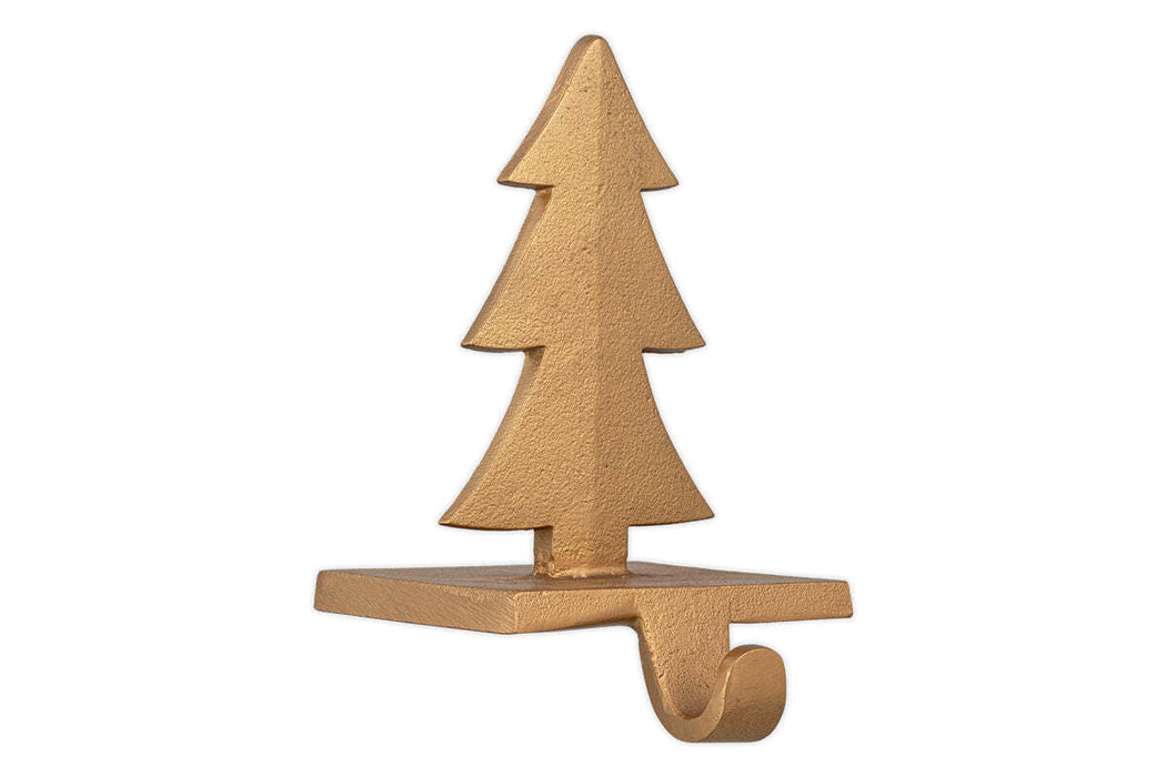 Kotta Stocking Tree Holder Antique Brass
