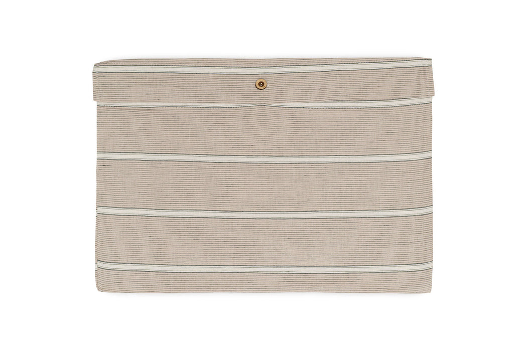 Mora Hemp Cotton Duvet Cover Stone Grey