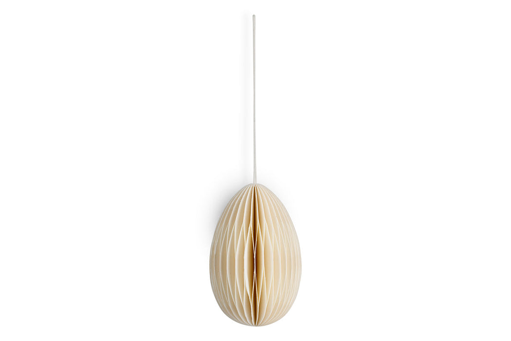 Piani Hanging Paper Decoration - Cream - Set of 4