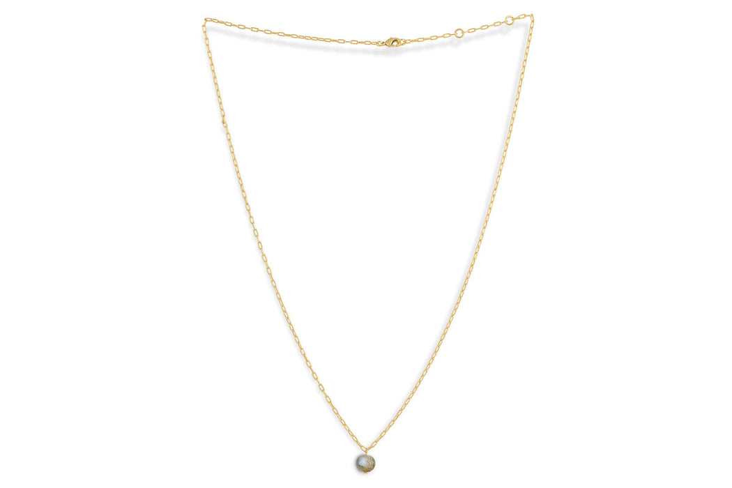 Marai Labradorite Necklace Labradorite Gold