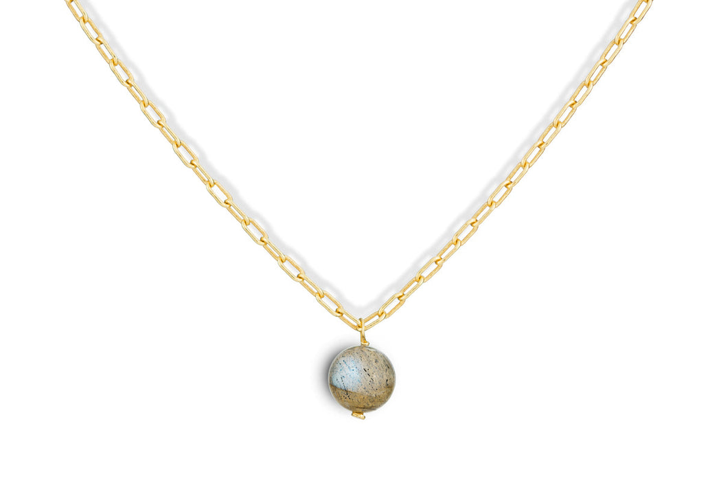 Marai Labradorite Necklace Labradorite Gold