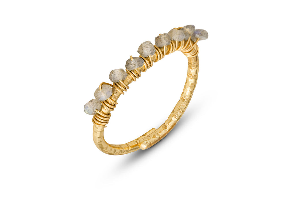 Vani Labradorite Ring Labradorite Gold