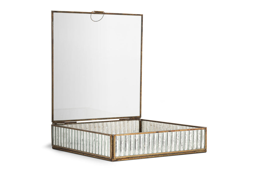 Malita Jewellery Box - Antique Brass