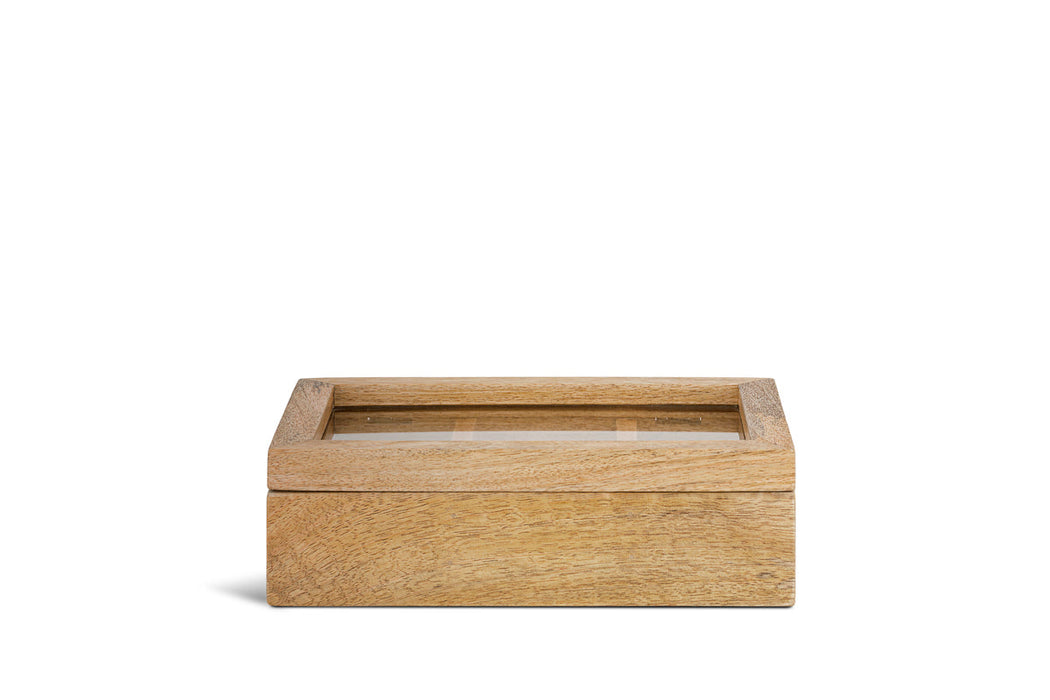 Kabani Mango Wood Jewellery Box Natural