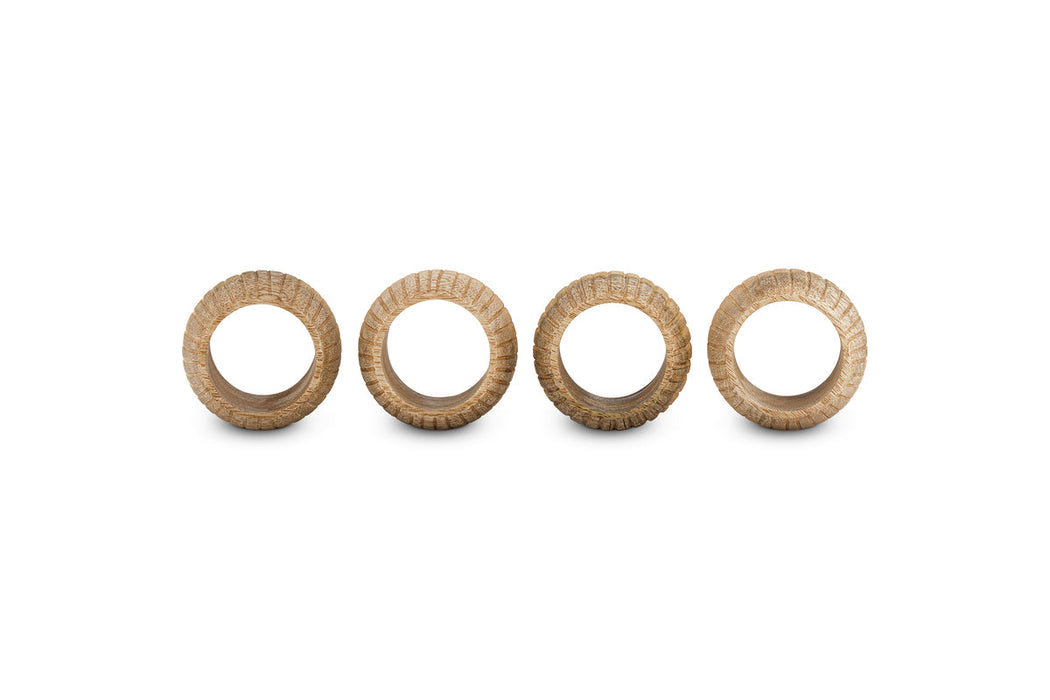 Vivan Napkin Rings - Natural - Set of 4