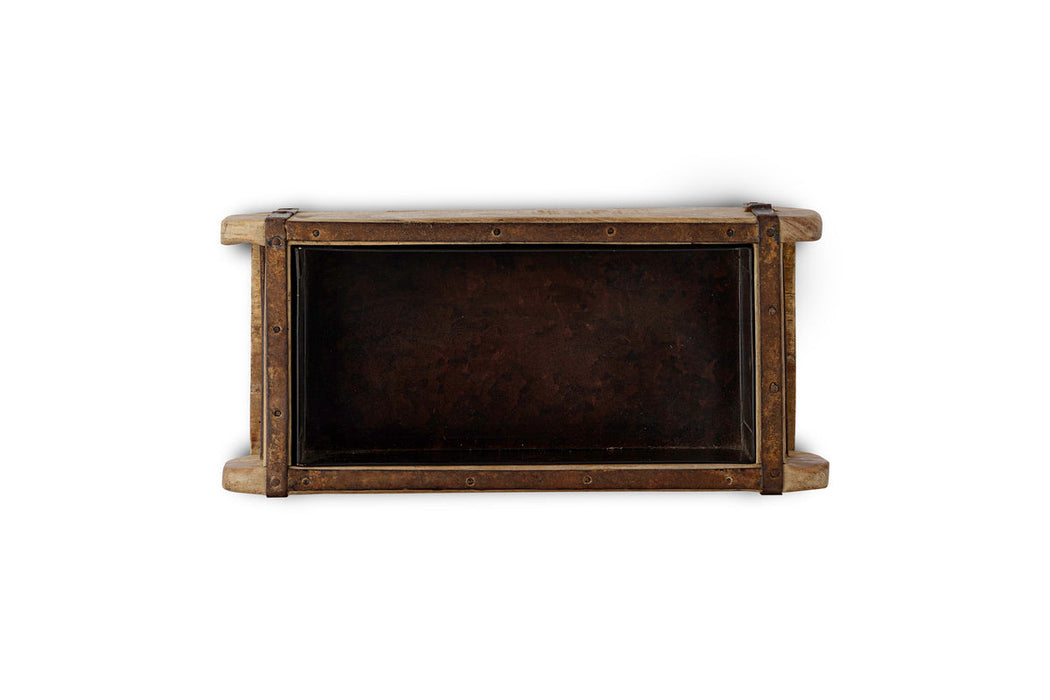 Dudha Reclaimed Brick Box - Natural