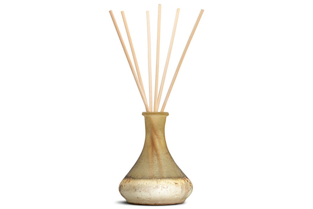 Oakmoss Rose Scented Reed Diffuser Yellow