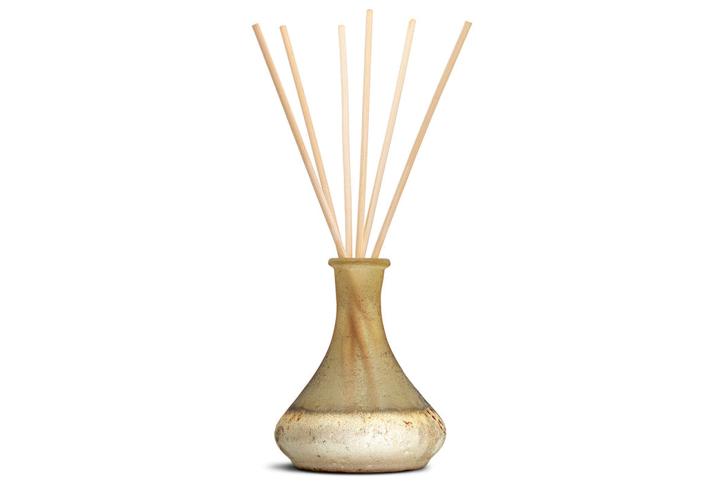 Oakmoss Rose Scented Reed Diffuser Yellow