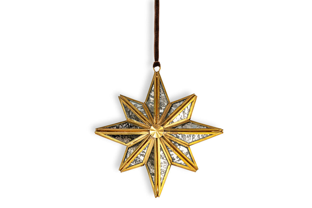Taara Star Decoration Antique Brass