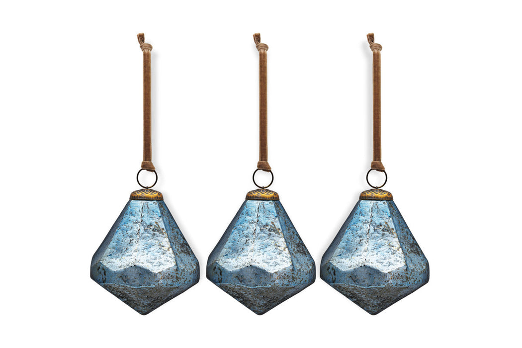 Vikula Baubles Sea Foam Set Of 3