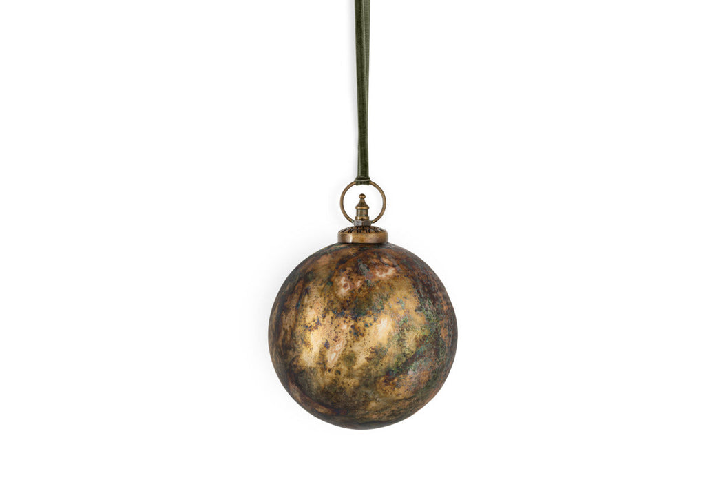 Mavu Giant Bauble Rustic Bronze Petrol