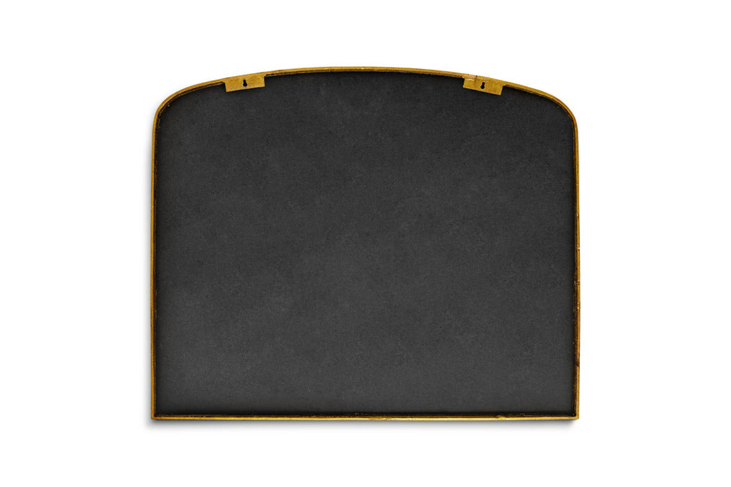 Juhli Arched Mirror - Aged Antique Brass - Large
