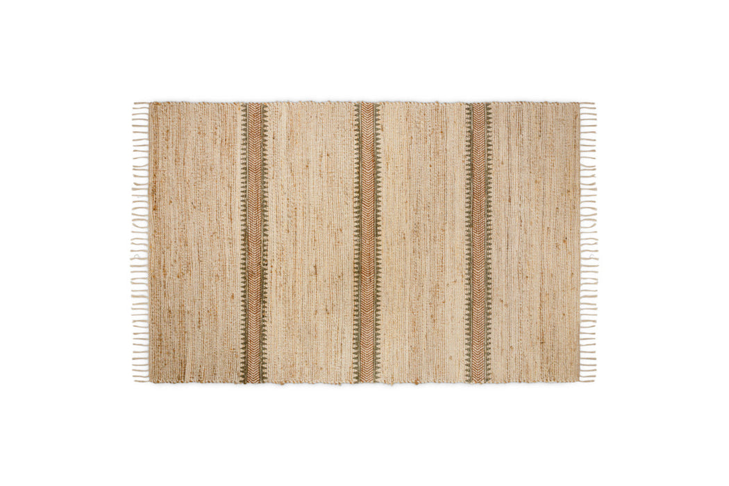 Zairya Kilim Rug - Natural