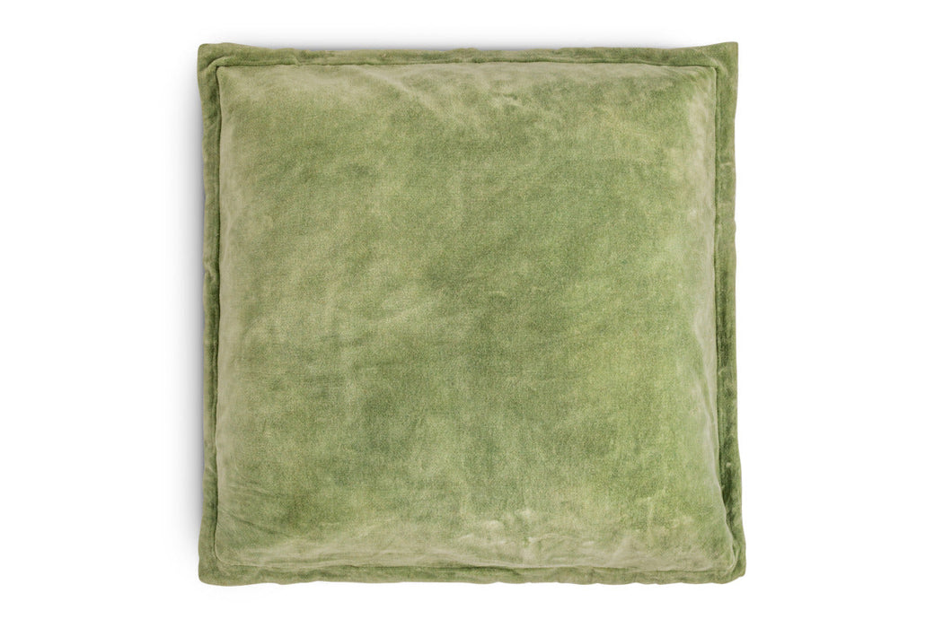 Menmai Velvet Cushion Cover - Eucalyptus