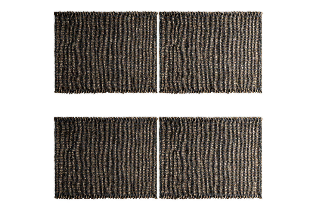 Gatita Seagrass Placemat Rectangular - Mocha - Set of 4
