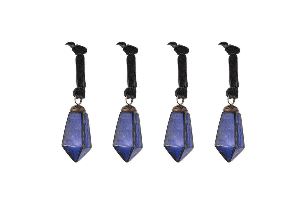 Ratnam Baubles Indigo Small Set Of 4