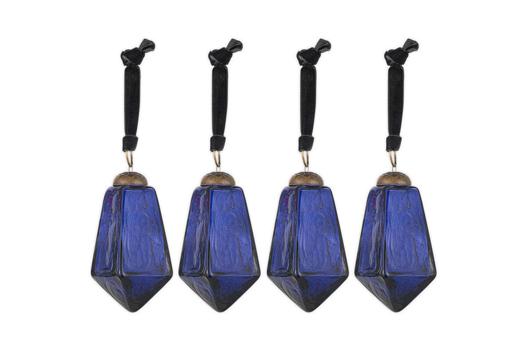 Ratnam Baubles Indigo Large Set Of 4