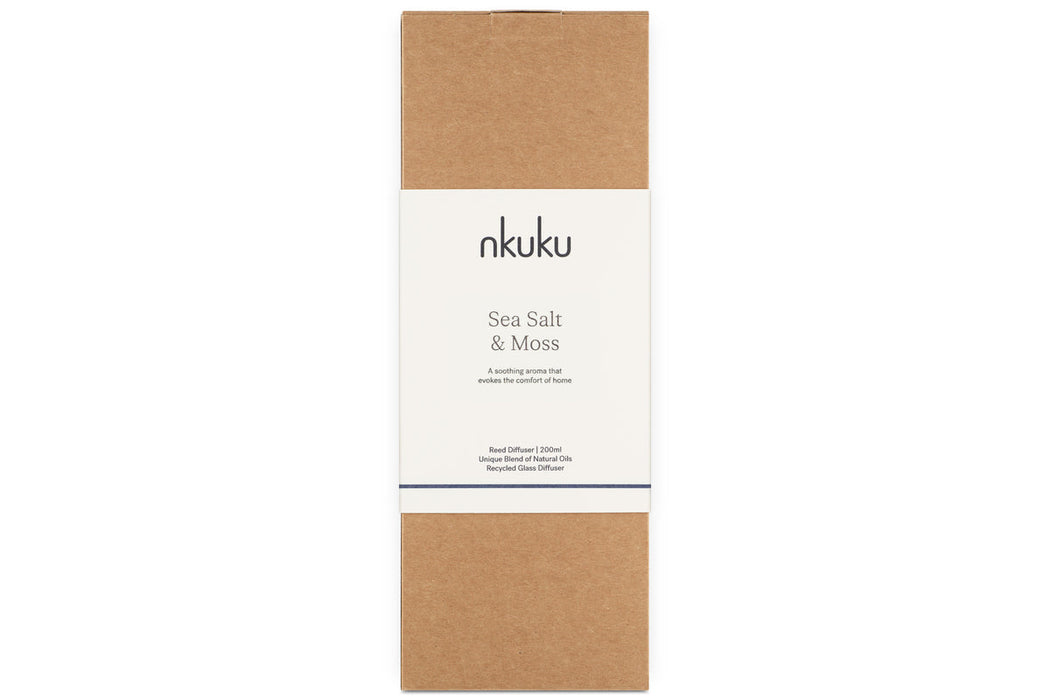 Sea Salt & Moss Reed Diffuser - Aged Smoke