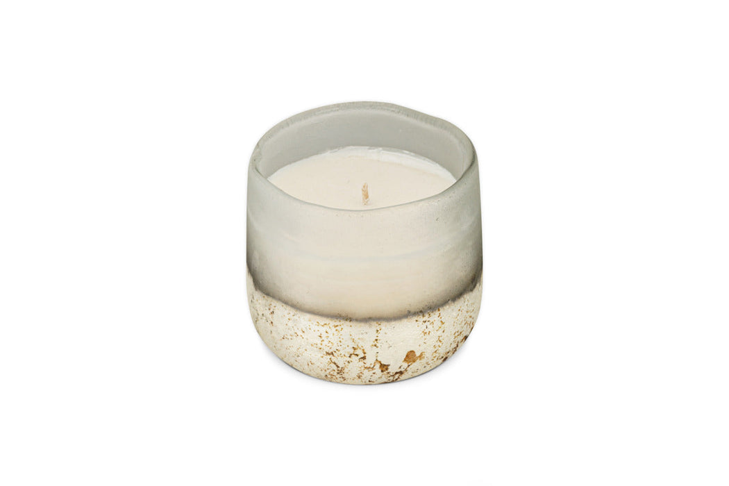 Cardamom & Amber 1 Wick Scented Candle - Aged Smoke
