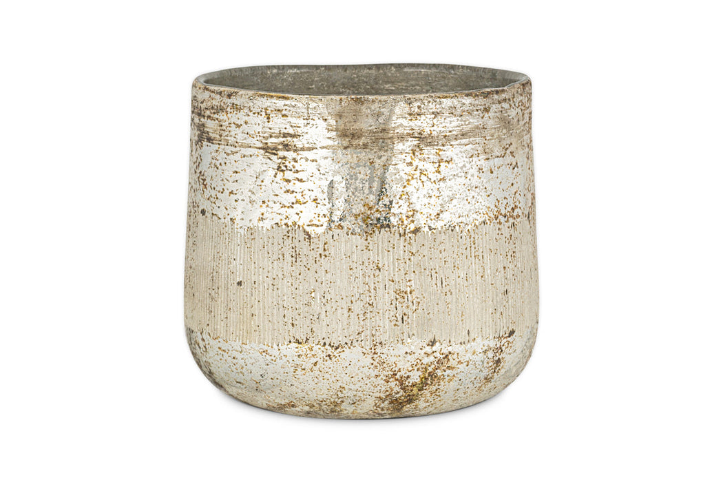 Juniper & Fir 3 Wick Scented Candle - Antique Gold