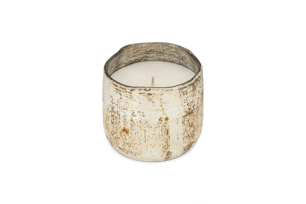 Mandarin & Clove 1 Wick Scented Candle - Antique Gold