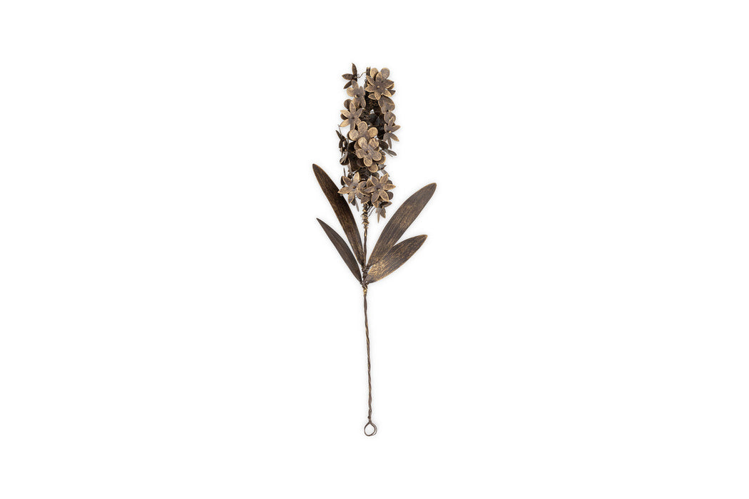 Svara Stem Hyacinth Antique Brass