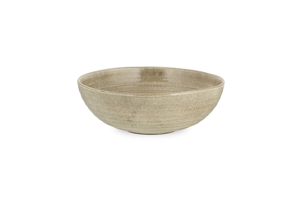 Valinha Earthenware Serving Bowl Grey