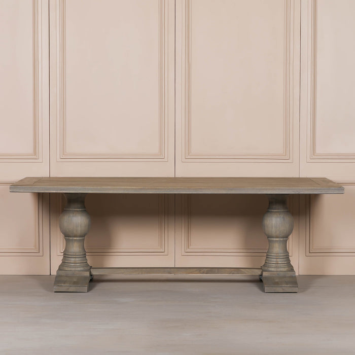 Rustic Wooden Dining Table 240cm