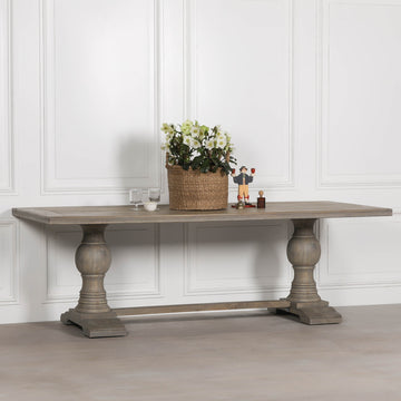 Rustic Wooden Dining Table 240cm