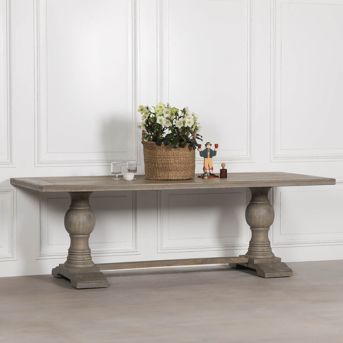 Rustic Wooden Dining Table 240cm