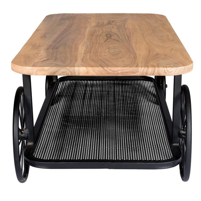 Craft Wheel Coffee Table