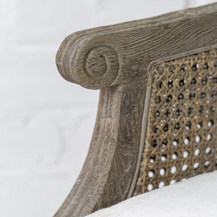 Sari Rattan Chair Ivory