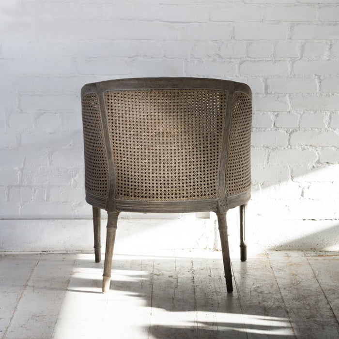 Sari Rattan Chair Ivory