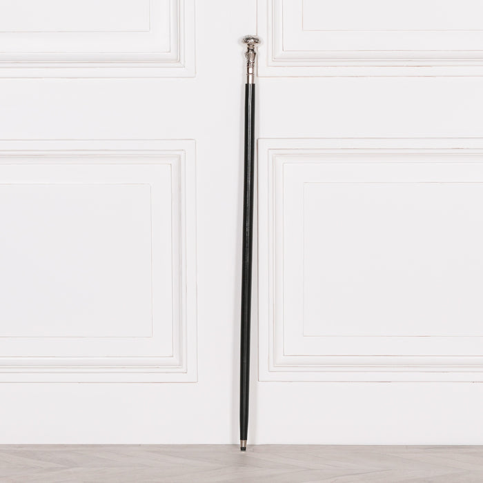 Victorian Style Black Walking Stick