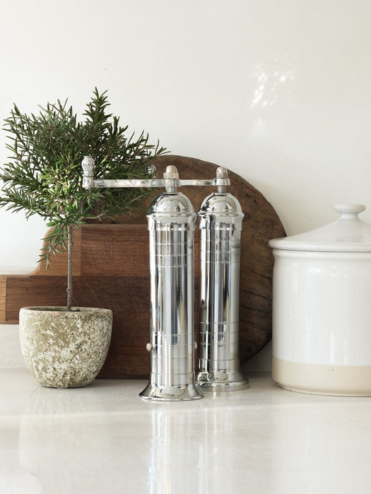 Chrome Plated Brass Salt Mill