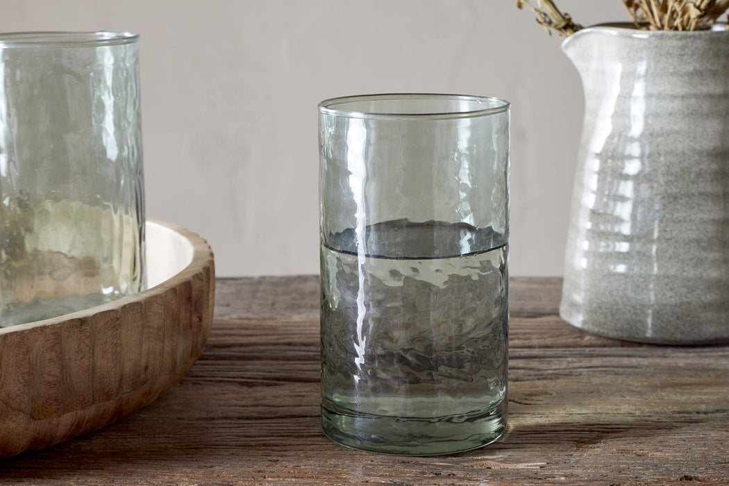 Yala Hammered Highball Sage Green Set Of 4