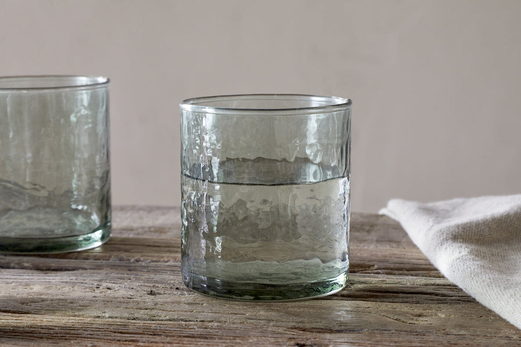 Yala Hammered Tumbler Sage Green Set Of 4
