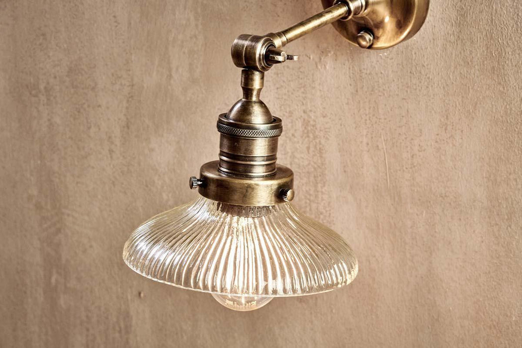 Zowie Recycled Glass Wall Light Small