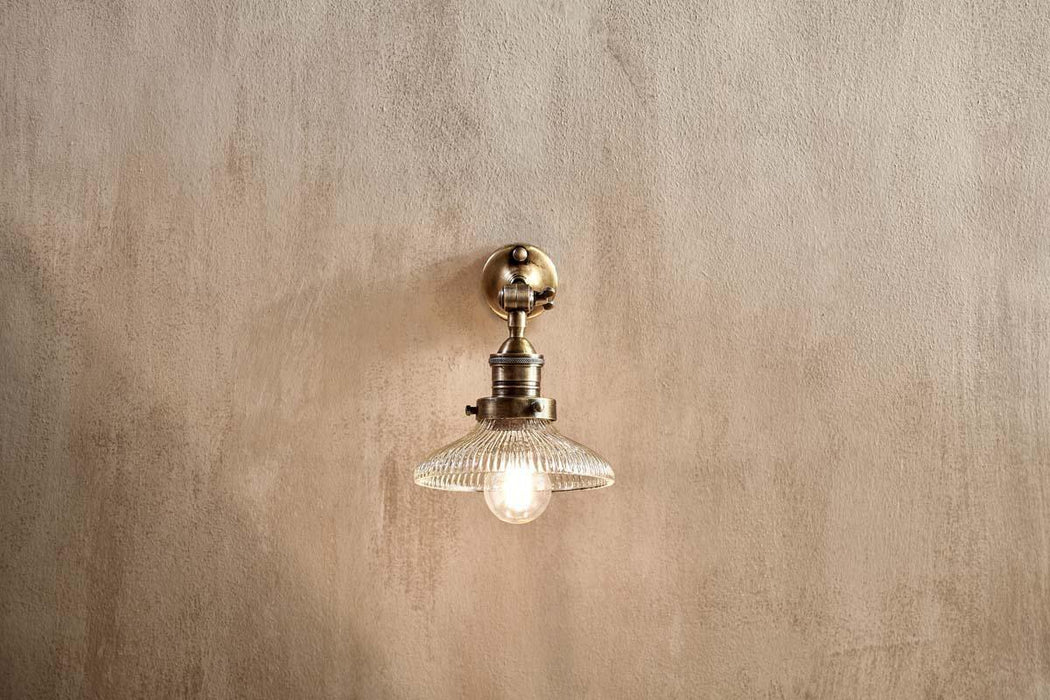 Zowie Recycled Glass Wall Light Small