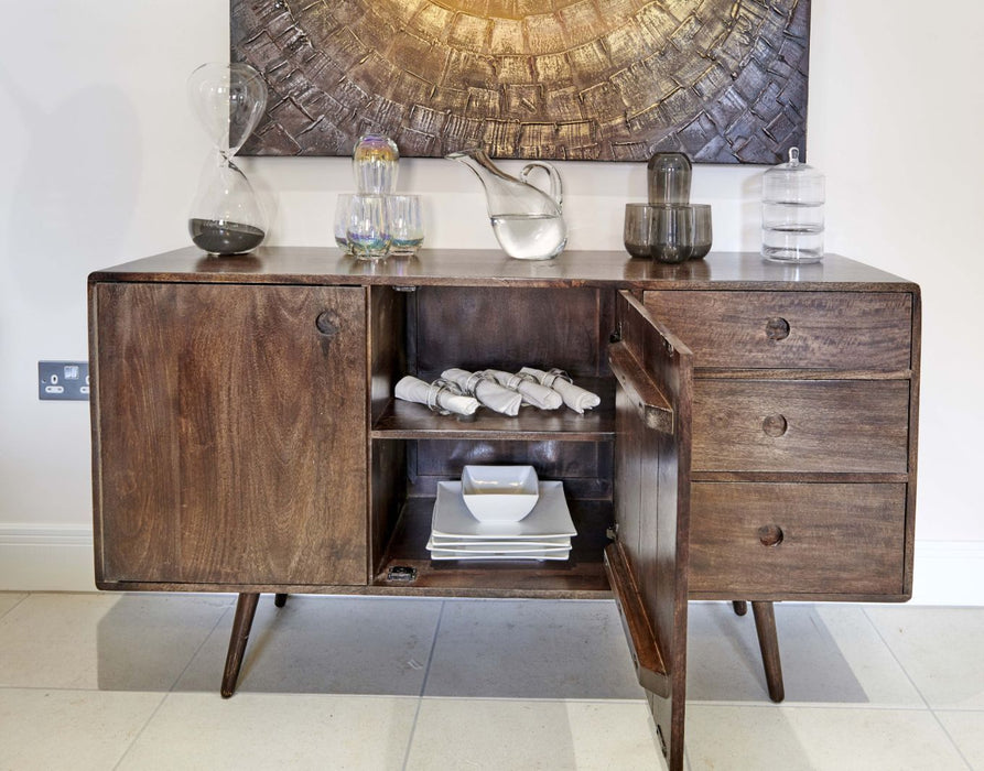 Vintage Mango 140cm Sideboard - In Stock
